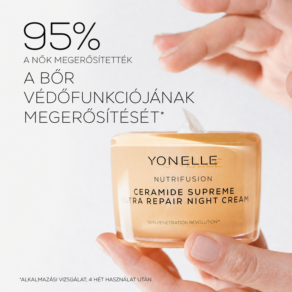 NUTRIFUSÍON Ultra-Javító Éjszakai Krém Supreme Ceramidokkal